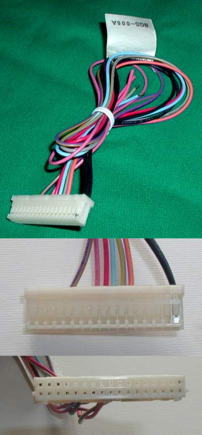 Capcom Auxiliary Cable Kick Harness für CPS3