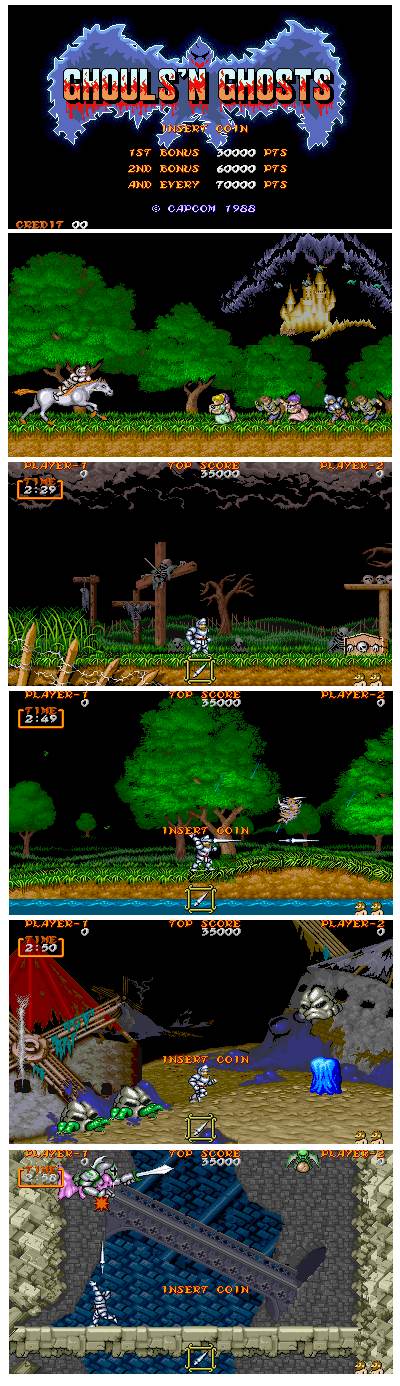 Ghouls'n Ghosts - Daimakaimura