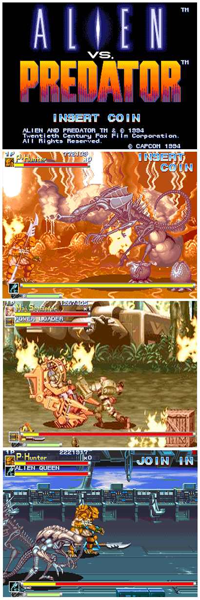 Alien Vs. Predator CPS II