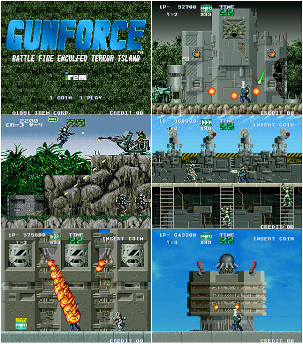 Gunforce: Battle Fire Engulfed Terror Island