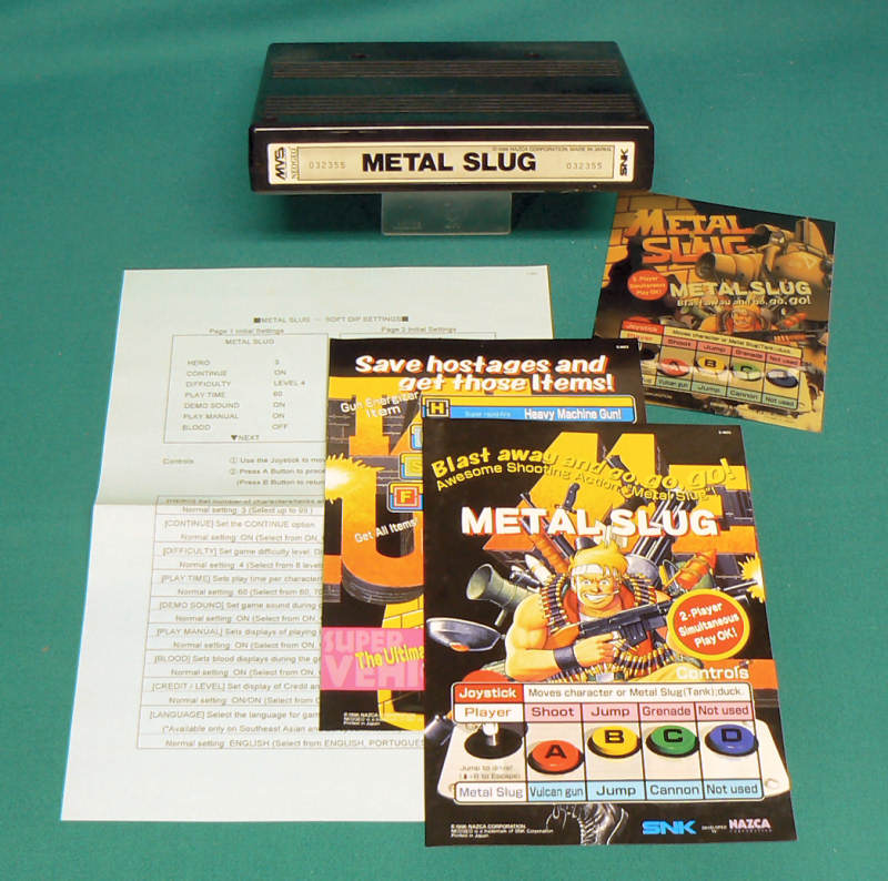 Metal Slug - MVS (Komplettes Kit