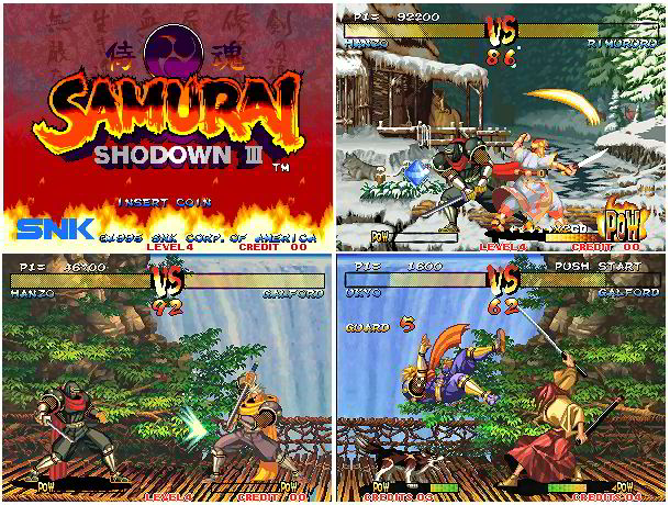 Samurai Shodown III-Blades of Blood (Komplettes Kit