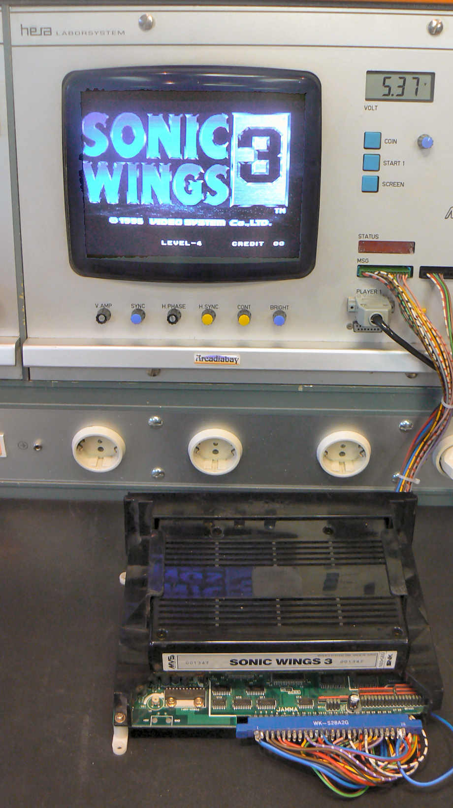 Sonic Wings 3 - MVS (complete Kit