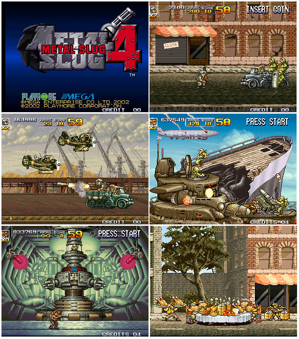 Metal Slug 4 - MVS (complete Kit
