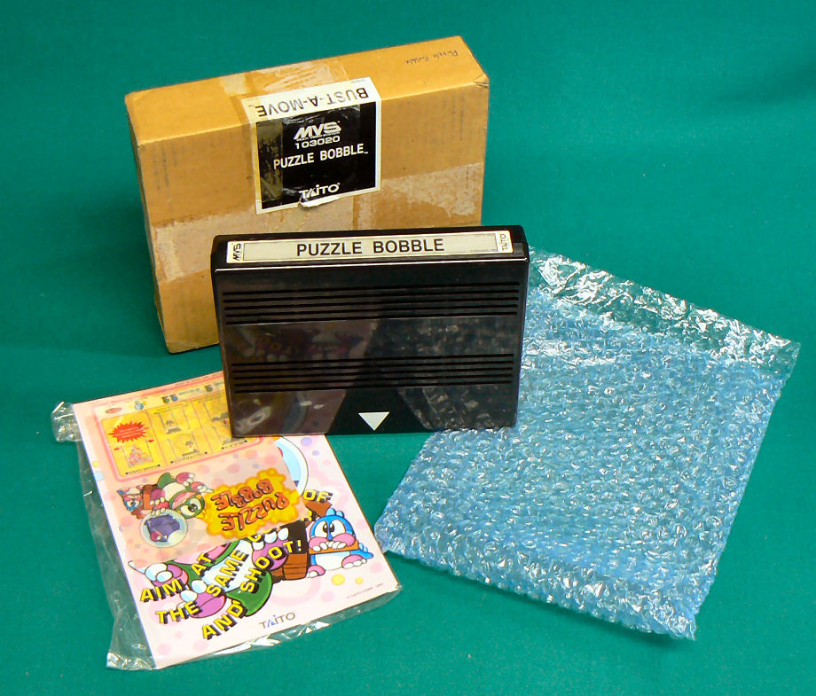 Puzzle Bobble / Bust-a-move MVS (complete Kit