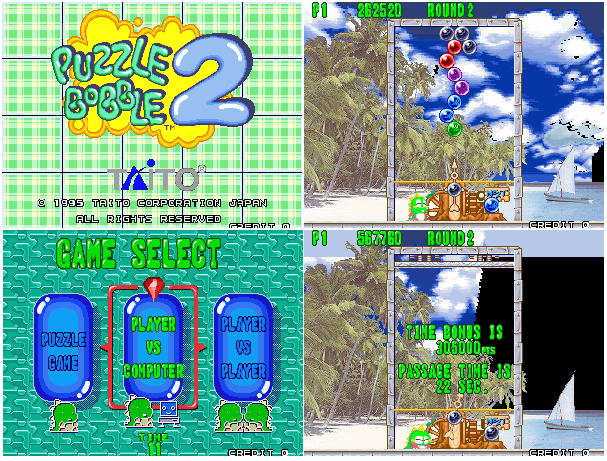Puzzle Bobble 2 - MVS