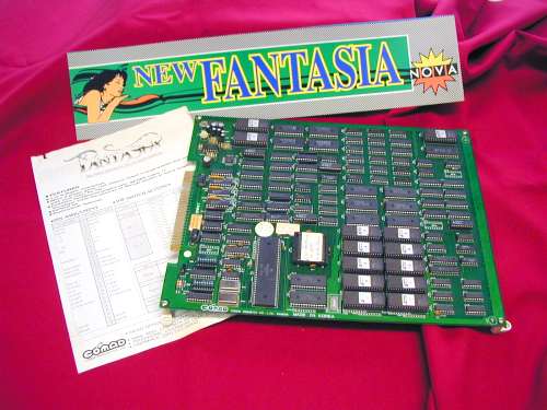 Board Comad ORIGINAL Collection Jamma PCB Arcade GAME WORKING Jamma FANTASIA II 