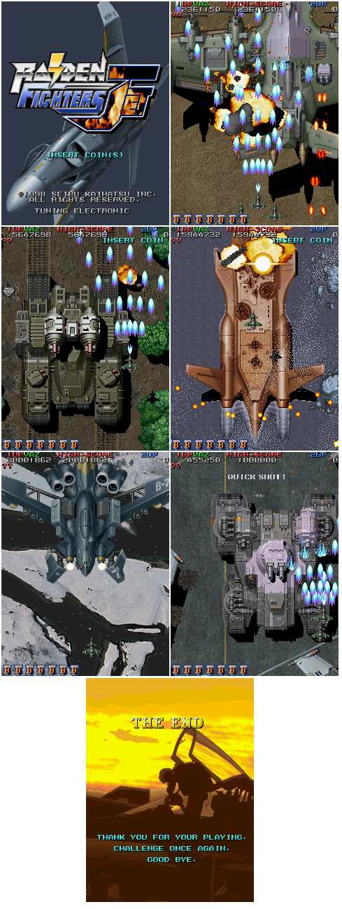 Raiden Fighters Jet