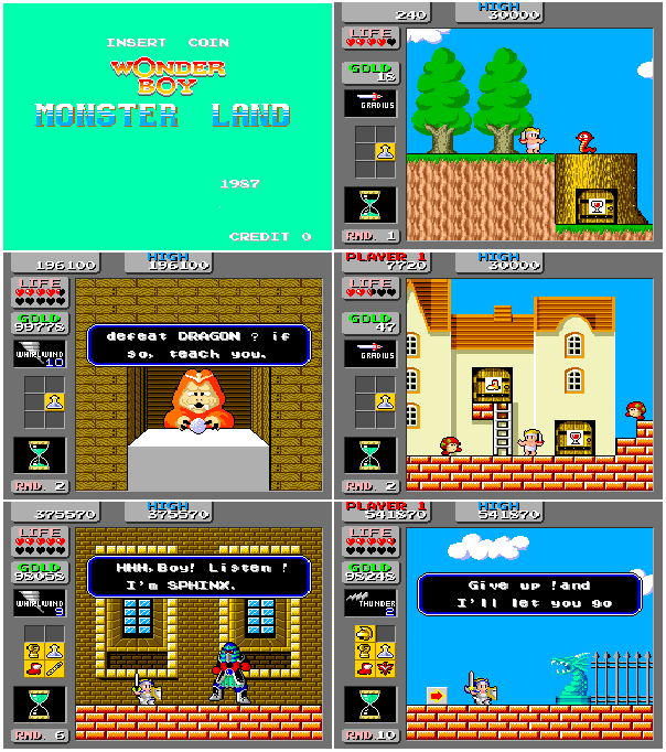 Wonderboy II (Monster Land)