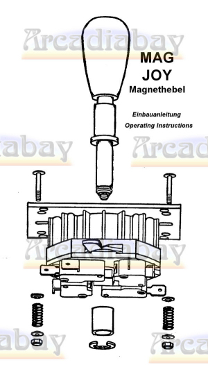 Joystick 4-way /8-way 